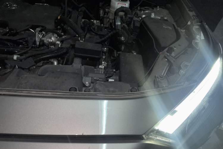 Used Toyota RAV4 2023 Dual-Engine 2.5L E-CVT Two-Wheel Drive Elite Plus Edition Engine Bay Left