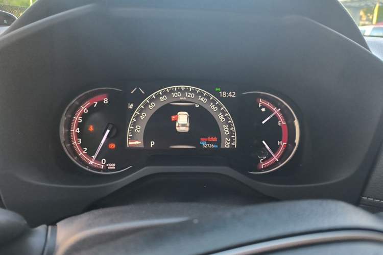 Used Toyota RAV4 2023 2.0L CVT Two-Wheel Drive Fashion Edition Instrument Cluster