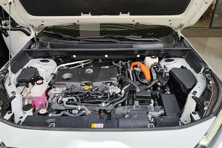 Used Toyota RAV4 2023 Dual-Engine 2.5L E-CVT Four-Wheel Drive Elite Plus Edition Engine Bay