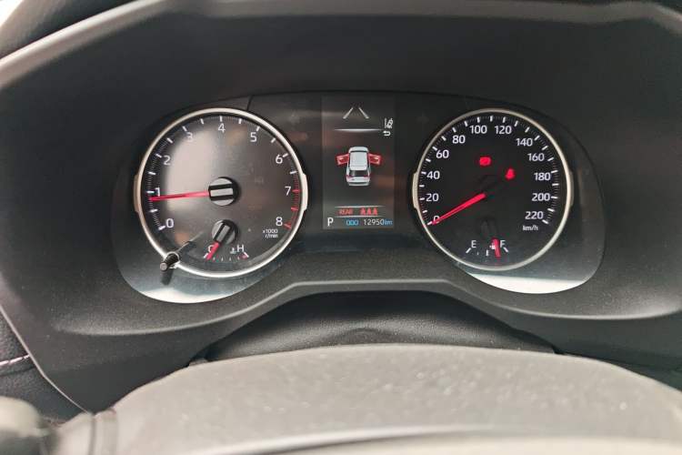 Used Toyota RAV4 2023 2.0L CVT Two-Wheel Drive Urban Edition Odometer Close Up