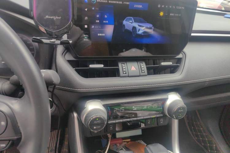 Used Toyota RAV4 2023 2.0L CVT Two-Wheel Drive 20th Anniversary Platinum Edition Audio And AC Panel