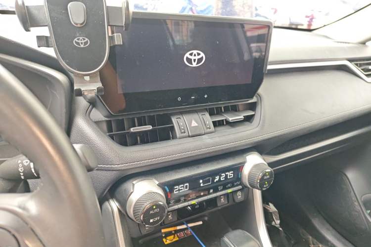Used Toyota RAV4 2023 2.0L CVT Two-Wheel Drive 20th Anniversary Platinum Edition Audio And AC Panel