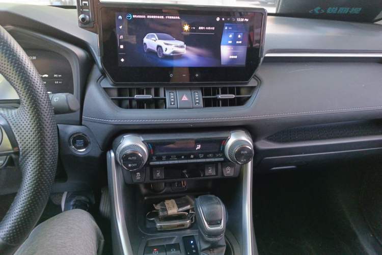 Used Toyota RAV4 2023 2.0L CVT Two-Wheel Drive 20th Anniversary Platinum Edition Audio And AC Panel