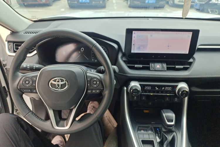 Used Toyota RAV4 2023 2.0L CVT Two-Wheel Drive 20th Anniversary Platinum Edition Center Console