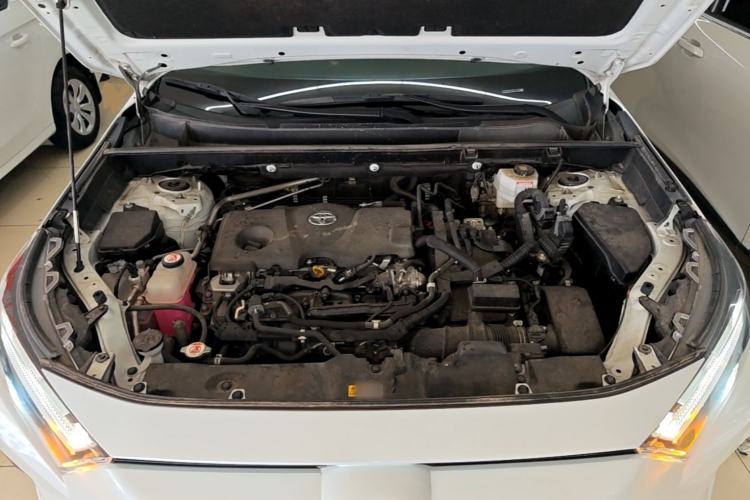 Used Toyota RAV4 2023 Dual-Engine 2.5L E-CVT Two-Wheel Drive Elite Plus Edition Engine Bay