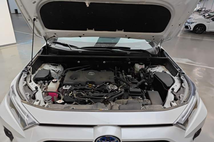 Used Toyota RAV4 2023 Dual-Engine 2.5L E-CVT Two-Wheel Drive Elite Plus Edition Engine Bay