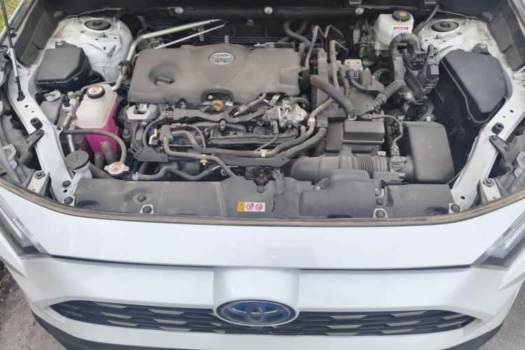 Used Toyota RAV4 2023 Dual-Engine 2.5L E-CVT Two-Wheel Drive Elite Plus Edition Engine Bay