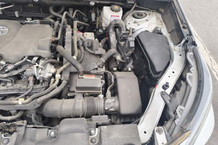 Used Toyota RAV4 2023 Dual-Engine 2.5L E-CVT Two-Wheel Drive Elite Plus Edition Engine Bay Left