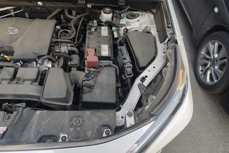 Used Toyota RAV4 2023 2.0L CVT Two-Wheel Drive 20th Anniversary Platinum Edition Engine Bay Left