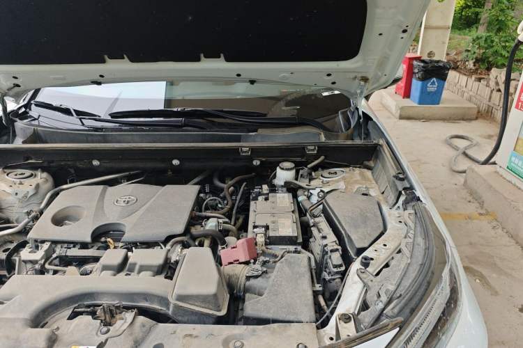 Used Toyota RAV4 2023 2.0L CVT Two-Wheel Drive 20th Anniversary Platinum Edition Engine Bay Left
