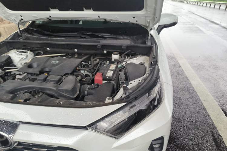 Used Toyota RAV4 2023 2.0L CVT Two-Wheel Drive 20th Anniversary Platinum Edition Engine Bay Left