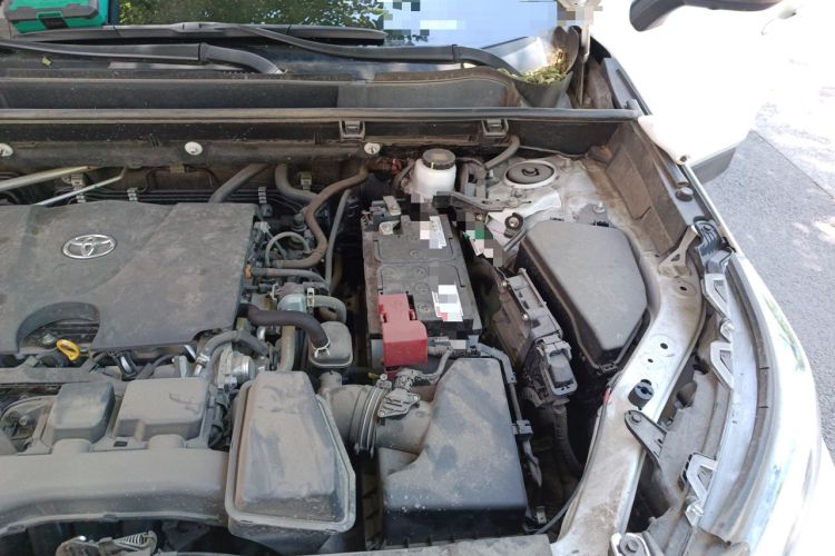 Used Toyota RAV4 2023 2.0L CVT Two-Wheel Drive 20th Anniversary Platinum Edition Engine Bay Left