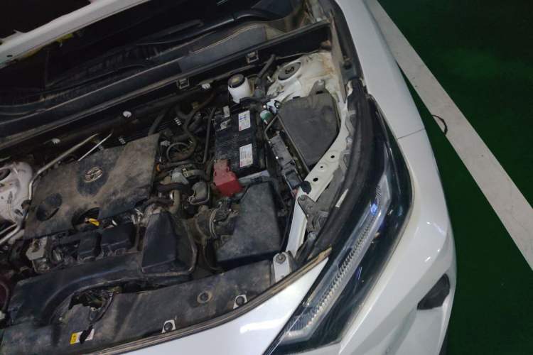 Used Toyota RAV4 2023 2.0L CVT Two-Wheel Drive 20th Anniversary Platinum Edition Engine Bay Left