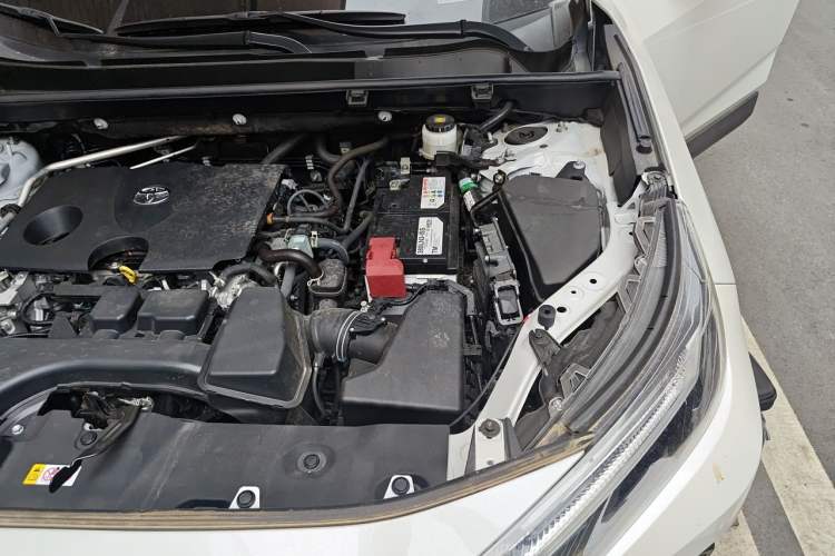 Used Toyota RAV4 2023 2.0L CVT Two-Wheel Drive 20th Anniversary Platinum Edition Engine Bay Left