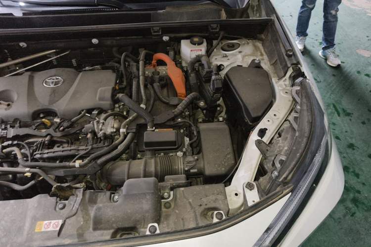 Used Toyota RAV4 2023 Dual-Engine 2.5L E-CVT Four-Wheel Drive Elite Plus Edition Engine Bay Left