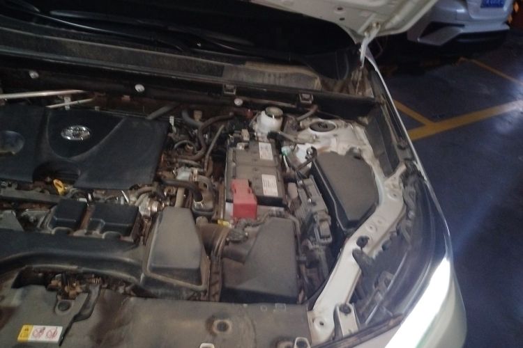 Used Toyota RAV4 2023 2.0L CVT Two-Wheel Drive 20th Anniversary Platinum Edition Engine Bay Left