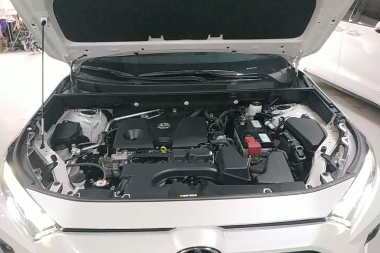 Used Toyota RAV4 2023 2.0L CVT Two-Wheel Drive 20th Anniversary Platinum Edition Engine Bay