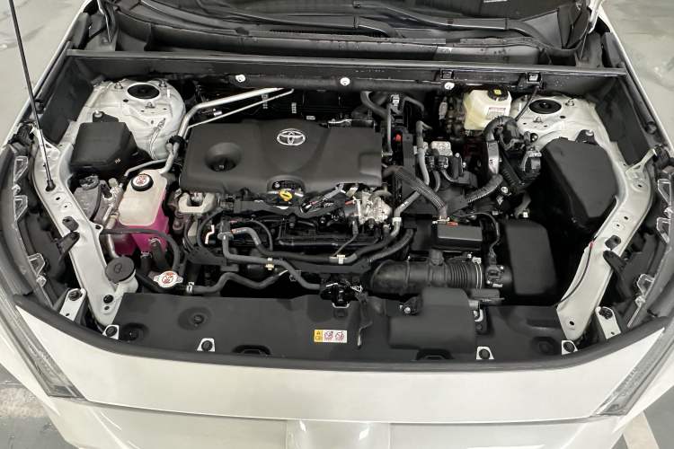 Used Toyota RAV4 2023 Dual-Engine 2.5L E-CVT Two-Wheel Drive Elite Plus Edition Engine Bay