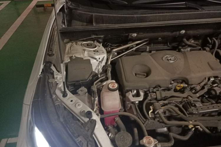 Used Toyota RAV4 2023 Dual-Engine 2.5L E-CVT Two-Wheel Drive Elite Plus Edition Engine Bay Right
