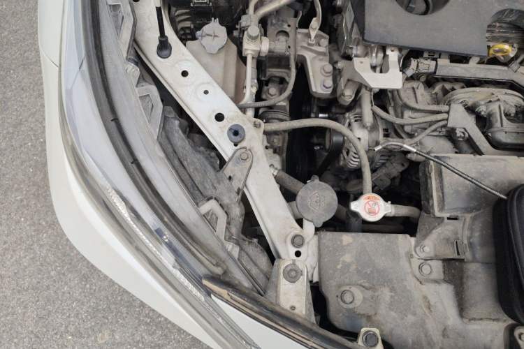 Used Toyota RAV4 2023 2.0L CVT Two-Wheel Drive 20th Anniversary Platinum Edition Engine Bay Right