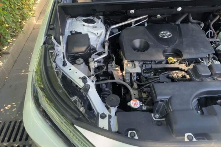 Used Toyota RAV4 2023 2.0L CVT Two-Wheel Drive 20th Anniversary Platinum Edition Engine Bay Right