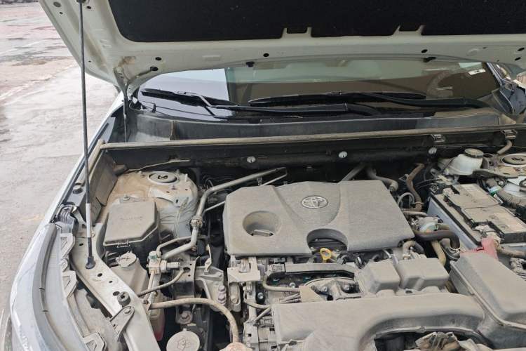 Used Toyota RAV4 2023 2.0L CVT Two-Wheel Drive 20th Anniversary Platinum Edition Engine Bay Right
