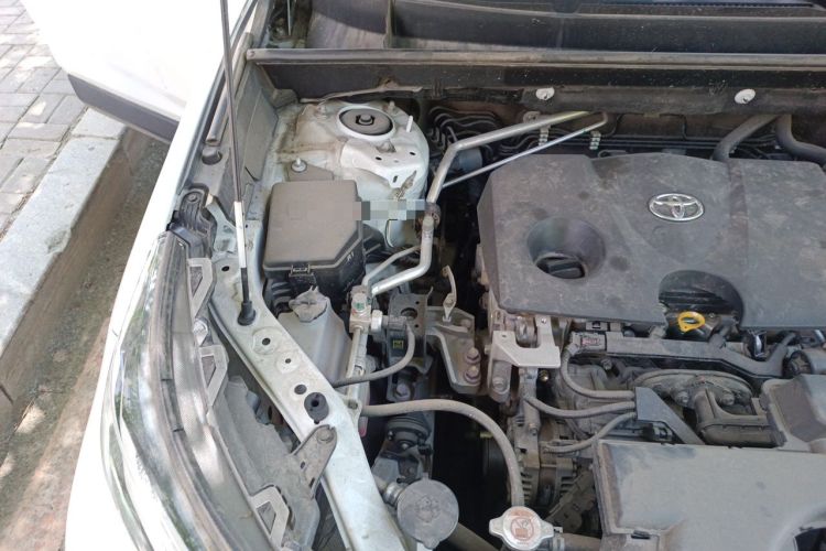 Used Toyota RAV4 2023 2.0L CVT Two-Wheel Drive 20th Anniversary Platinum Edition Engine Bay Right