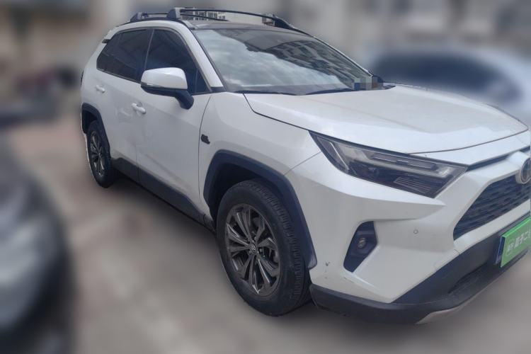 Used Toyota RAV4 2023 2.0L CVT Two-Wheel Drive 20th Anniversary Platinum Edition Front Right 45 Deg