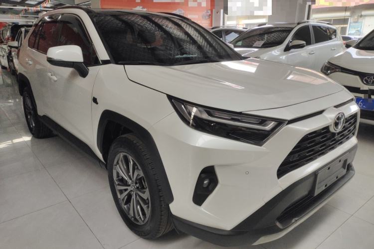 Used Toyota RAV4 2023 2.0L CVT Two-Wheel Drive 20th Anniversary Platinum Edition Front Right 45 Deg