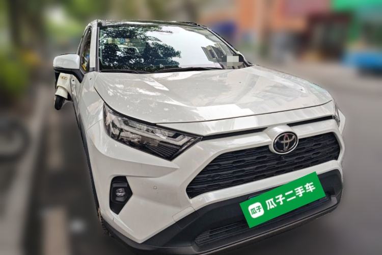 Used Toyota RAV4 2023 2.0L CVT Two-Wheel Drive 20th Anniversary Platinum Edition Front Right 45 Deg