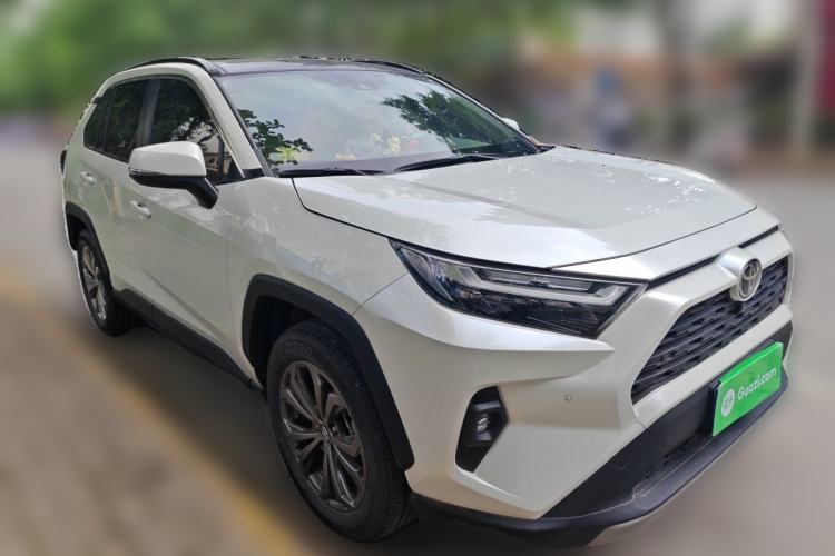 Used Toyota RAV4 2023 2.0L CVT Two-Wheel Drive 20th Anniversary Platinum Edition Front Right 45 Deg