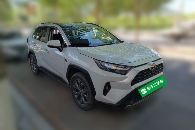Used Toyota RAV4 2023 2.0L CVT Two-Wheel Drive 20th Anniversary Platinum Edition Front Right 45 Deg