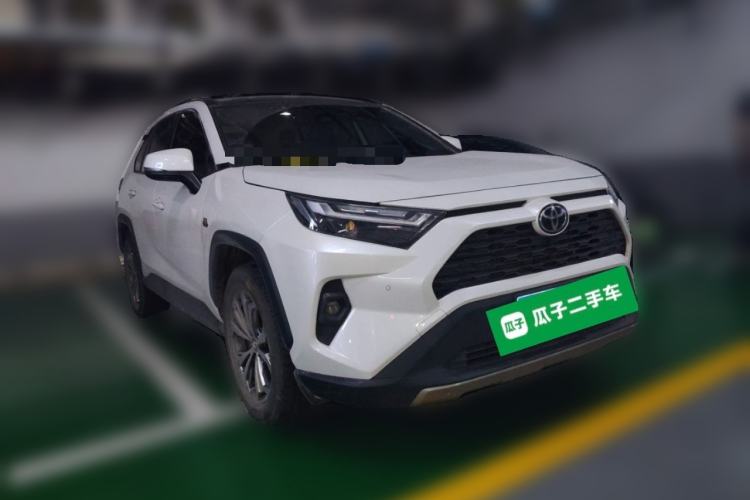 Used Toyota RAV4 2023 2.0L CVT Two-Wheel Drive 20th Anniversary Platinum Edition Front Right 45 Deg
