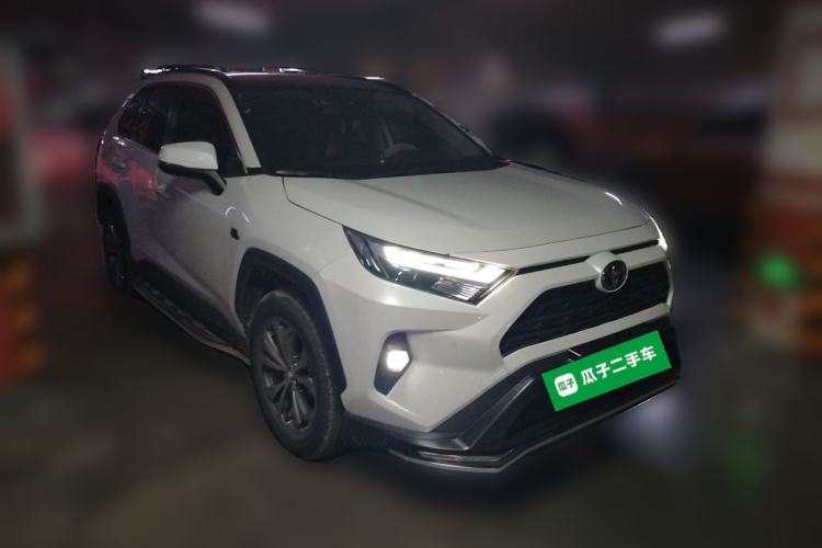 Used Toyota RAV4 2023 2.0L CVT Two-Wheel Drive 20th Anniversary Platinum Edition Front Right 45 Deg