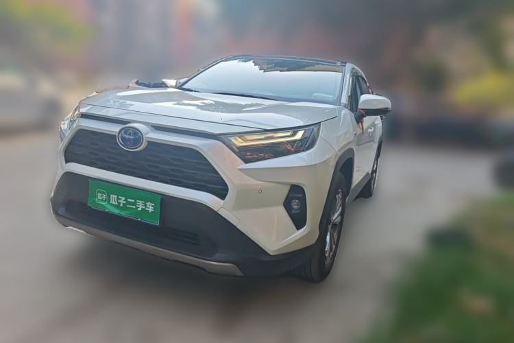 Used Toyota RAV4 2023 Dual-Engine 2.5L E-CVT Two-Wheel Drive Elite Plus Edition Guazi used car, China used car export, Used car for sale, Used cars, Cheapest cars for sale