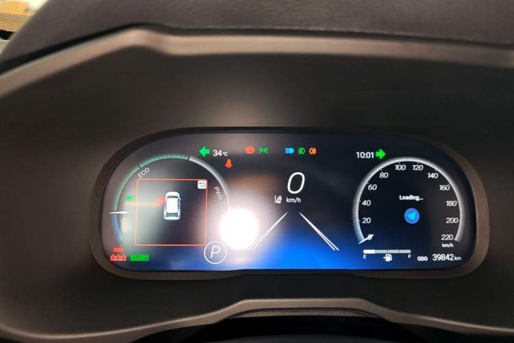 Used Toyota RAV4 2023 Dual-Engine 2.5L E-CVT Two-Wheel Drive Elite Plus Edition Instrument Cluster