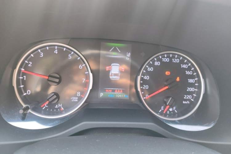 Used Toyota RAV4 2023 2.0L CVT Two-Wheel Drive Urban Edition Instrument Cluster