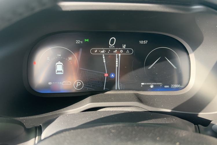 Used Toyota RAV4 2023 2.0L CVT Two-Wheel Drive 20th Anniversary Platinum Edition Instrument Cluster
