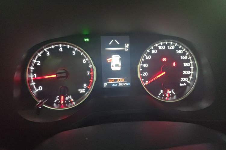 Used Toyota RAV4 2023 2.0L CVT Two-Wheel Drive Urban Edition Instrument Cluster