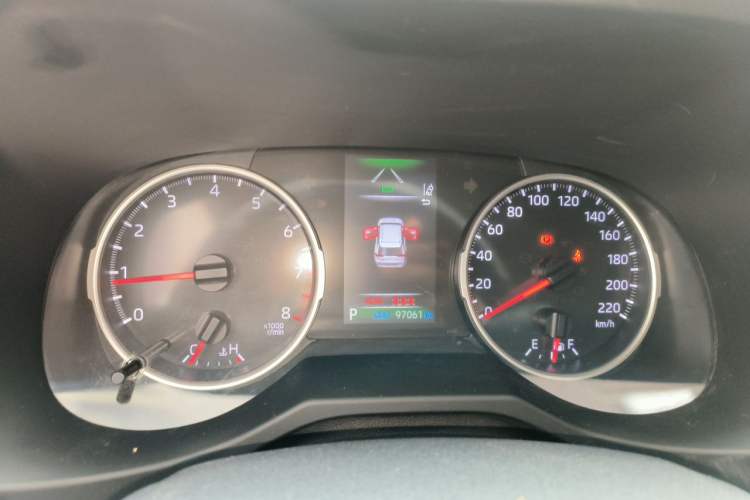 Used Toyota RAV4 2023 2.0L CVT Two-Wheel Drive Urban Edition Instrument Cluster