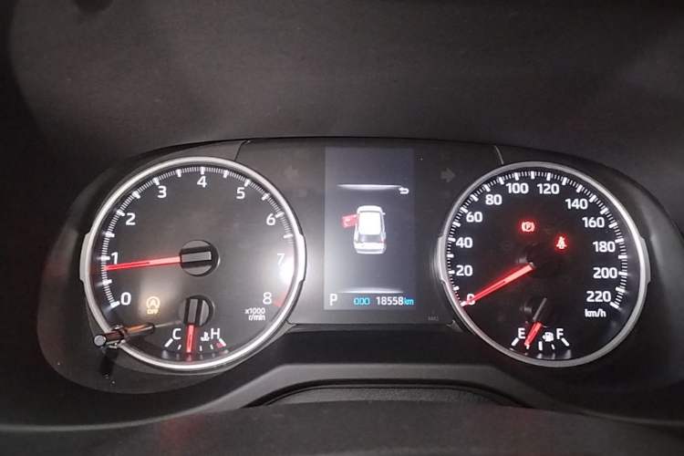 Used Toyota RAV4 2023 2.0L CVT Two-Wheel Drive Urban Edition Instrument Cluster