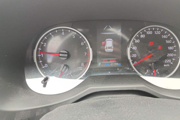 Used Toyota RAV4 2023 2.0L CVT Two-Wheel Drive Urban Edition Instrument Cluster