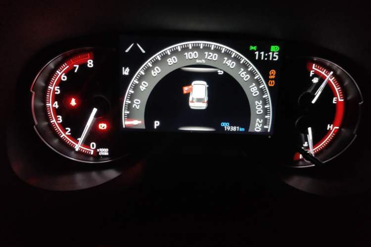 Used Toyota RAV4 2023 2.0L CVT Two-Wheel Drive Fashion Edition Instrument Cluster