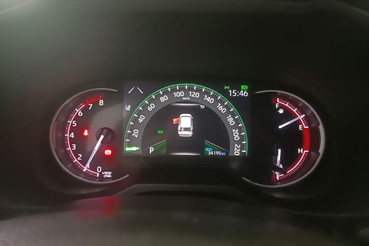 Used Toyota RAV4 2023 2.0L CVT Two-Wheel Drive Fashion Edition Instrument Cluster