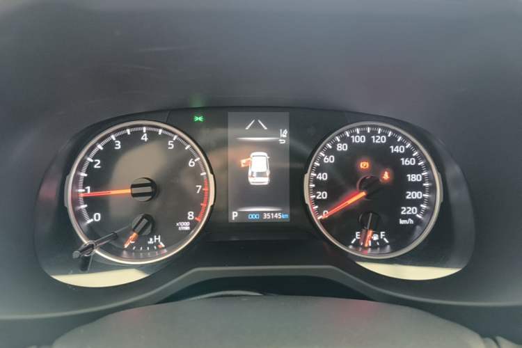 Used Toyota RAV4 2023 2.0L CVT Two-Wheel Drive Urban Edition Instrument Cluster