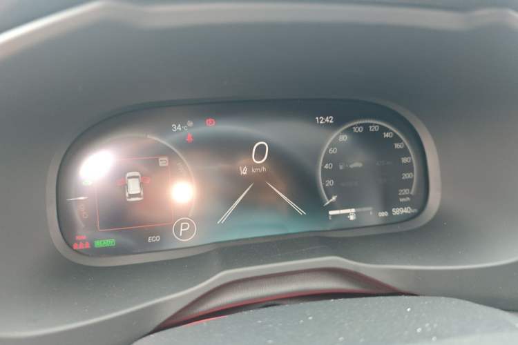 Used Toyota RAV4 2023 Dual-Motor 2.5L E-CVT Two-Wheel Drive Elite Edition Instrument Cluster
