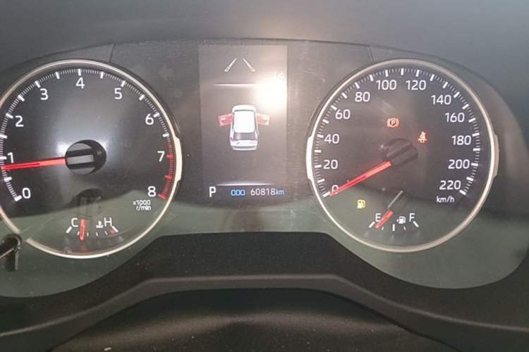 Used Toyota RAV4 2023 2.0L CVT Two-Wheel Drive Urban Edition Instrument Cluster