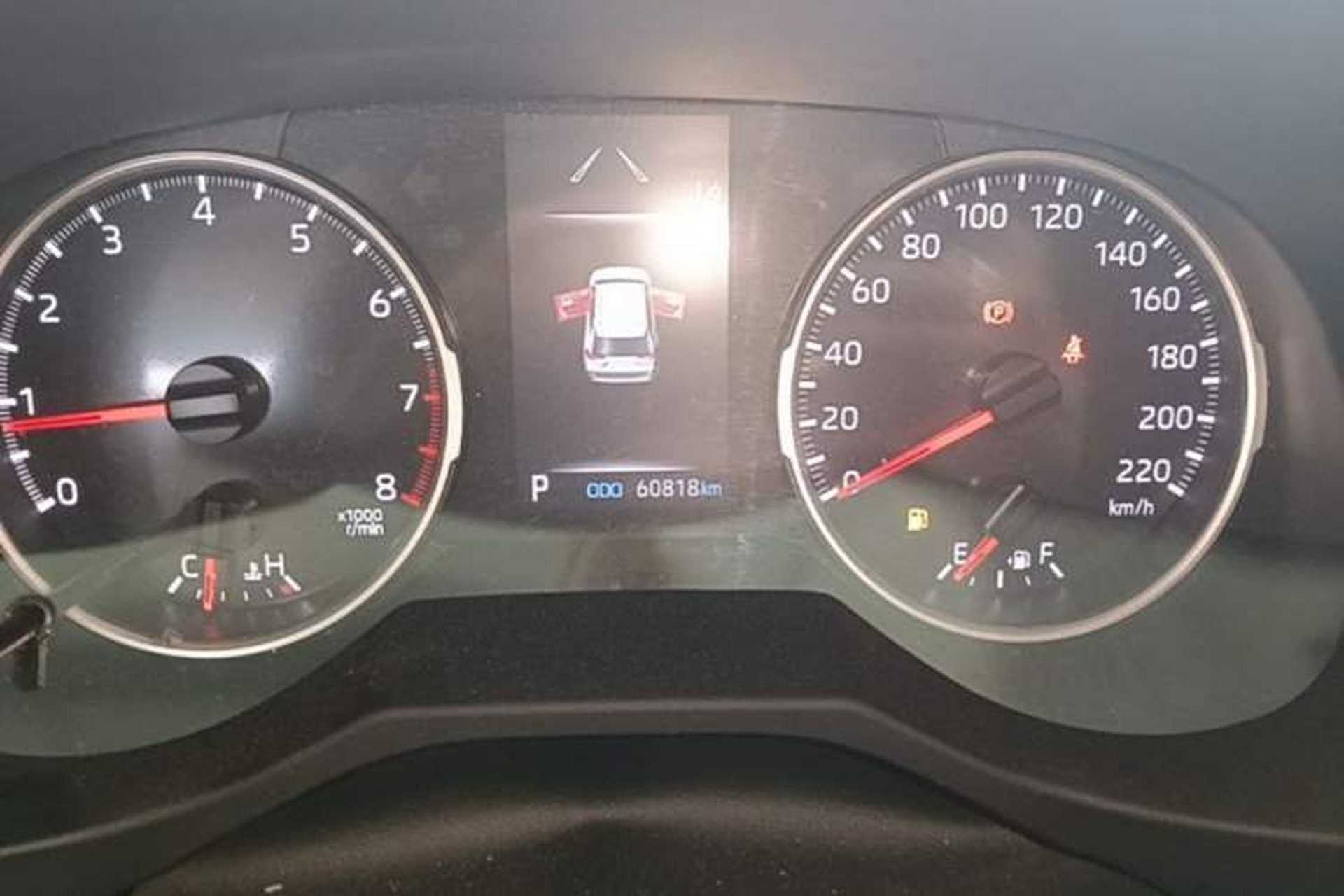 Used Toyota RAV4 2023 2.0L CVT Two-Wheel Drive Urban Edition Instrument Cluster