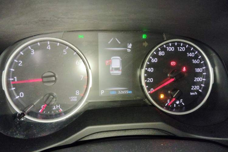 Used Toyota RAV4 2023 2.0L CVT Two-Wheel Drive Urban Edition Instrument Cluster