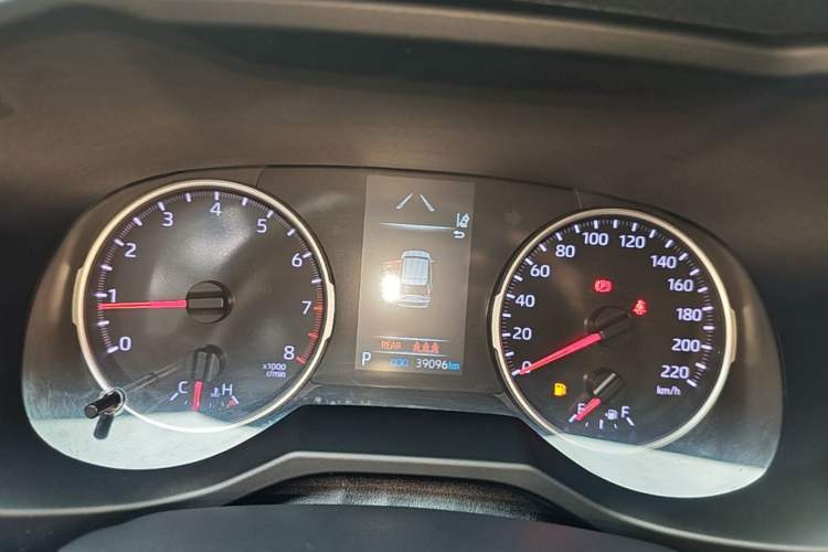 Used Toyota RAV4 2023 2.0L CVT Two-Wheel Drive Urban Edition Instrument Cluster